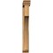 Ekena Millwork Westlake Traditional Rough Sawn Bracket w/ Offset Brace, Western Red Cedar, 6"W x 36"D x 48"H BKT0604X36X48WTL01RWR - alternate 2